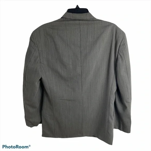 Giorgio Armani Gray Blazer Men’s Made in Italy